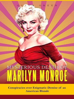cover image of Mysterious Death of Marilyn Monroe